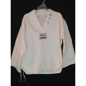 Kids Taekwondo Uniform Top Martial‎ Arts Gi Jung's Academy Size 000/120